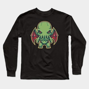 Chibi Cthulhu Long Sleeve T-Shirt